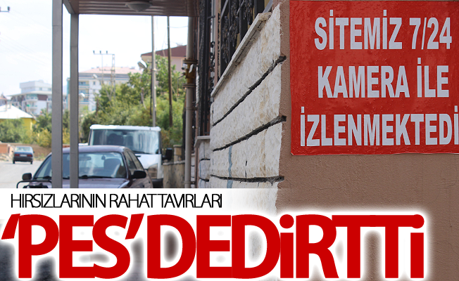 Ayakkabı hırsızlarının rahat tavırları ‘pes’ dedirtti