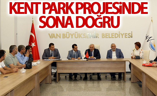 Kent park projesinde sona doğru