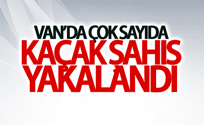 Van’da 91 kaçak şahıs yakalandı