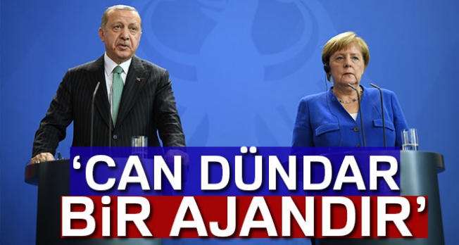 Cumhurbaşkanı Erdoğan: 'Can Dündar, ajandır'