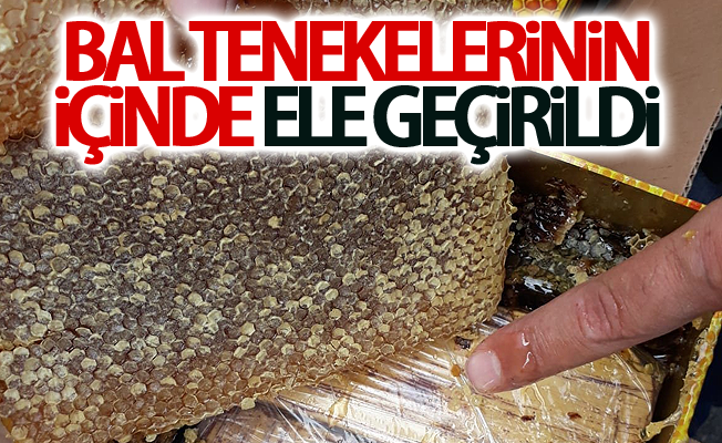 Bal tenekelerinden 176 kilo eroin ele geçirildi