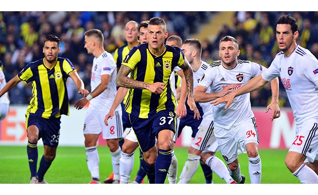 Fenerbahçe 2 golle kazandı