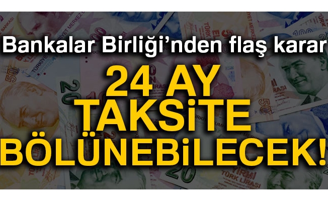 TBB'den tavsiye niteliğinde vadelendirme kararı