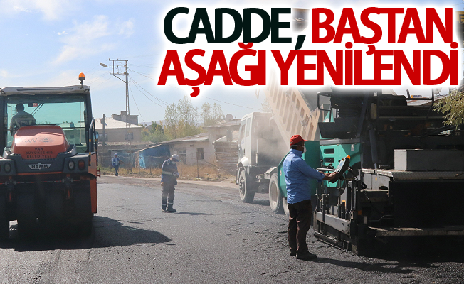 İstasyon Caddesi baştan aşağı yenilendi