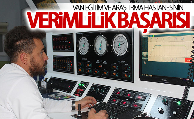 Van Eğitim ve Araştırma Hastanesinin verimlilik başarısı