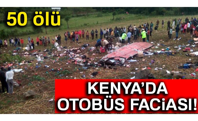Kenya'daki otobüs faciasında ölü sayısı 50'ye yükseldi