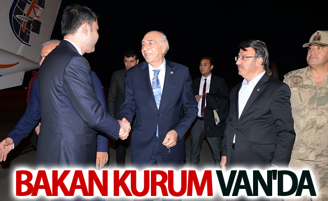 Bakan Kurum Van'da