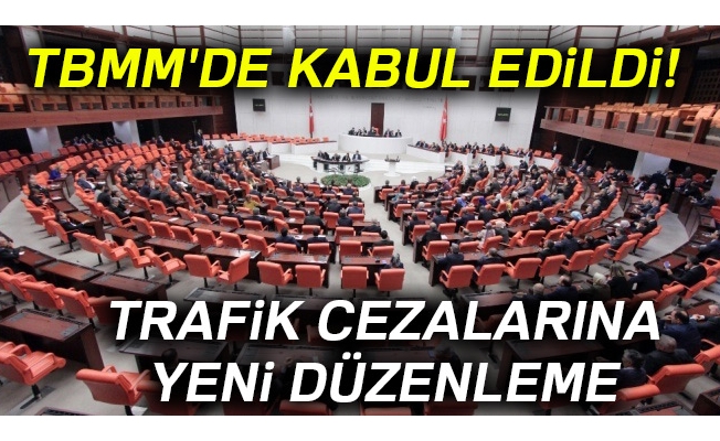 TBMM'de Trafik Kanunu'na ilişkin düzenleme kabul edildi