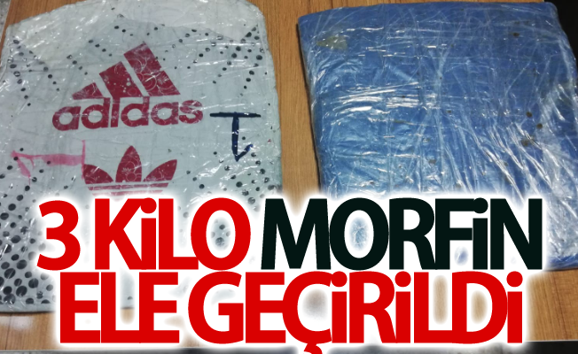 Van’da 3 kilo morfin ele geçirildi