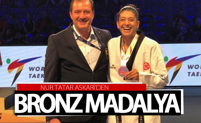 Nur Tatar Askari’den bronz madalya