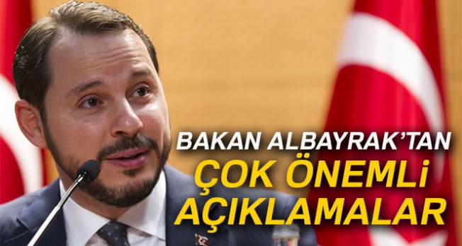 Bakan Albayrak'tan flaş açıklamalar