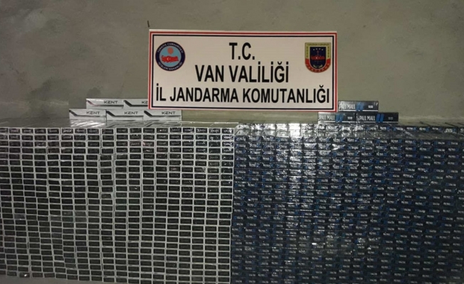 Van’da 23 bin 120 paket kaçak sigara ele geçirildi