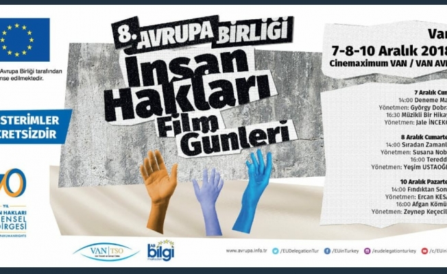 VAN TSO AB bilgi merkezinden AB 8. insan hakları film günleri