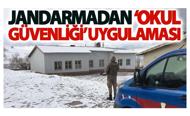 Jandarmadan ‘okul güvenliği’ uygulaması