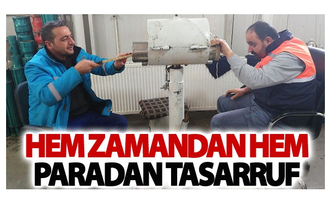 Hem zamandan hem paradan tasarruf