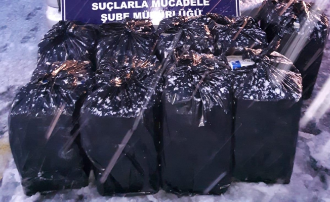 Van'da 4.500 paket kaçak sigara ele geçirildi