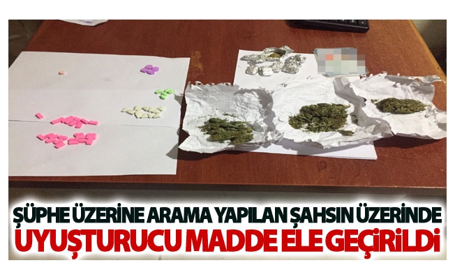 Van'da şahsın üzerinde uyuşturucu madde ele geçirildi