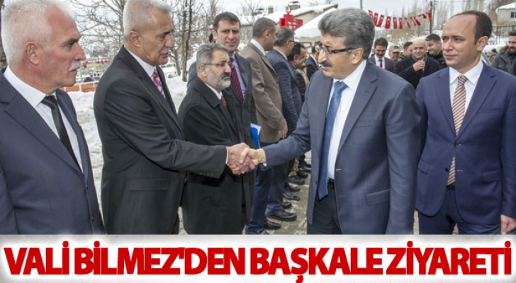 Vali Mehmet Emin Bilmez'den Başkale ziyareti