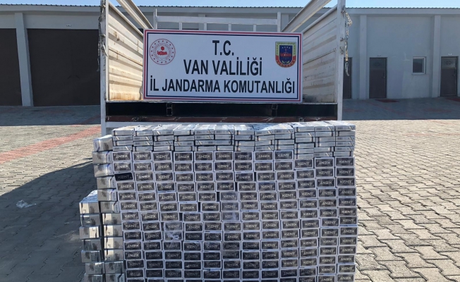 Van’da 2 bin 500 paket kaçak sigara ele geçirildi