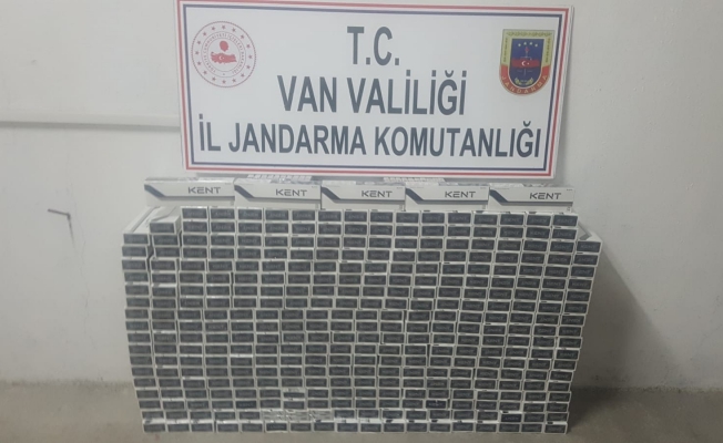 Van’da 3 bin 440 paket kaçak sigara ele geçirildi