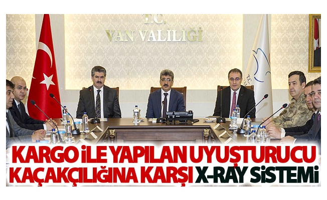 Kargo ile yapılan uyuşturucu kaçakçılığına karşı x-ray sistemi