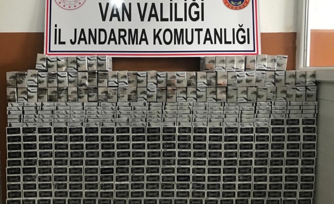 Van’da 4 bin 180 paket kaçak sigara ele geçirildi