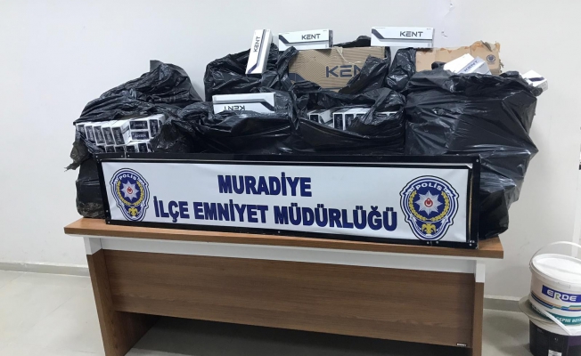 Muradiye’de sigara kaçakçılığı