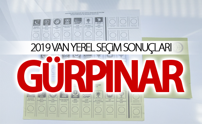 GÜRPINAR 2019 Yerel seçim sonuçları