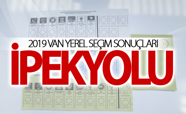 İPEKYOLU 2019 Yerel seçim sonuçları