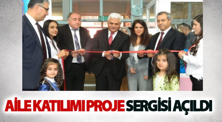 Aile Katılımı Proje Sergisi açıldı