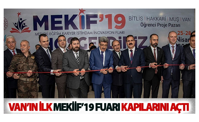 Van’da MEKİİF Fuarı Açıldı