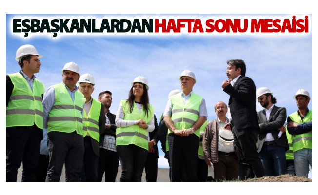 Eşbaşkanlardan hafta sonu mesaisi