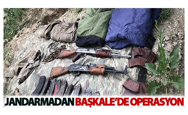 Jandarmadan Başkale’de Operasyon