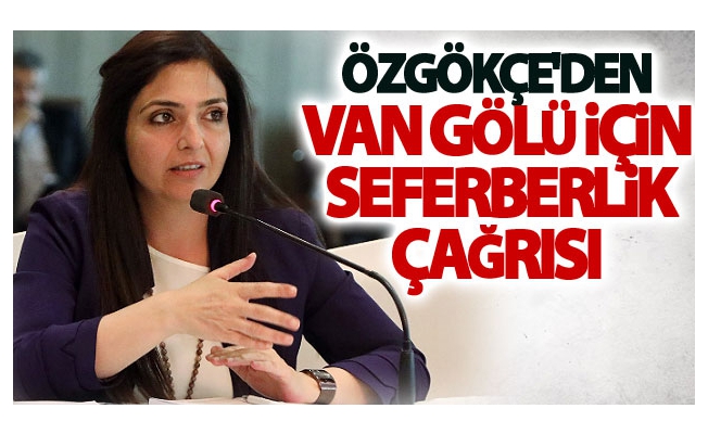 Özgökçe'den Van Gölü için seferberlik çağrısı