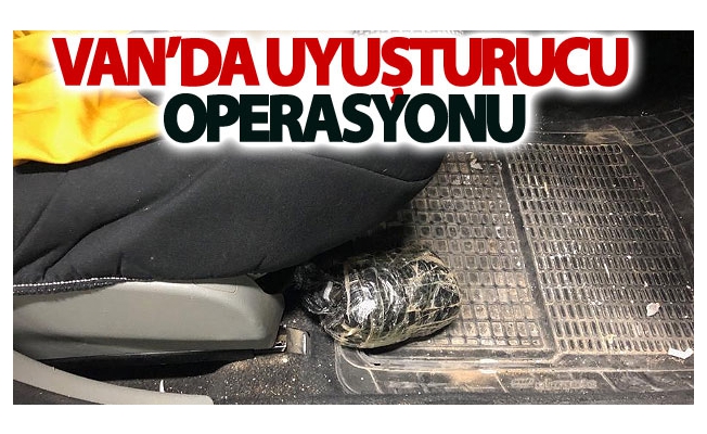 Van’da uyuşturucu operasyonu