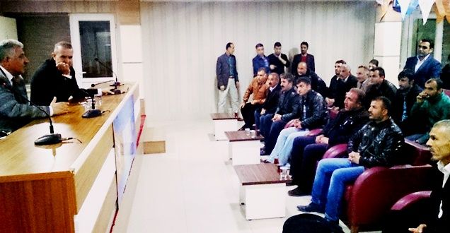AK PARTİ ADAYLARI İŞ-KUR İŞÇİLERİYLE BİR ARAYA GELDİ - VAN HABERLERİ