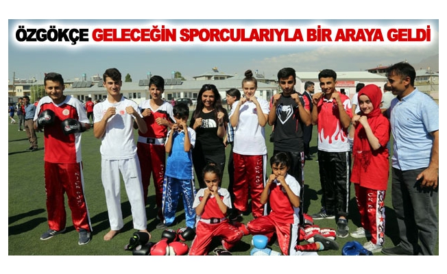 Eşbaşkan Özgökçe geleceğin sporcularıyla bir araya geldi