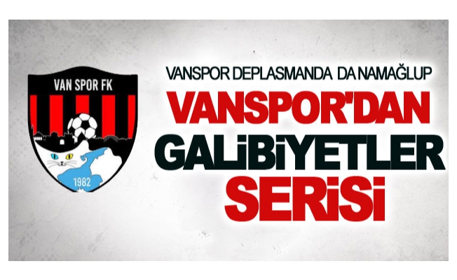 Vanspor Deplasmanda da seriye bağladı