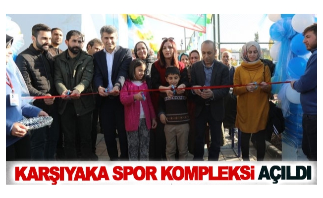 Karşıyaka Spor Kompleksi Açıldı