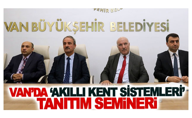 Büyükşehirde ‘akıllı kent sistemleri’ tanıtım semineri