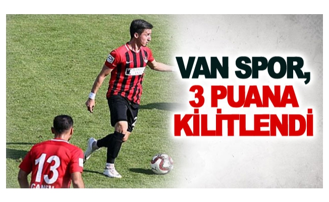 Van Spor, 3 puana kilitlendi