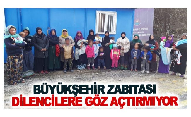 Büyükşehir zabıtası dilencilere göz açtırmıyor