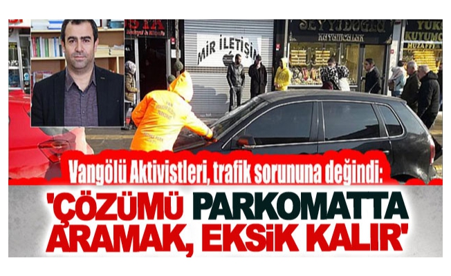 Vangölü Aktivistleri, trafik sorununa değindi