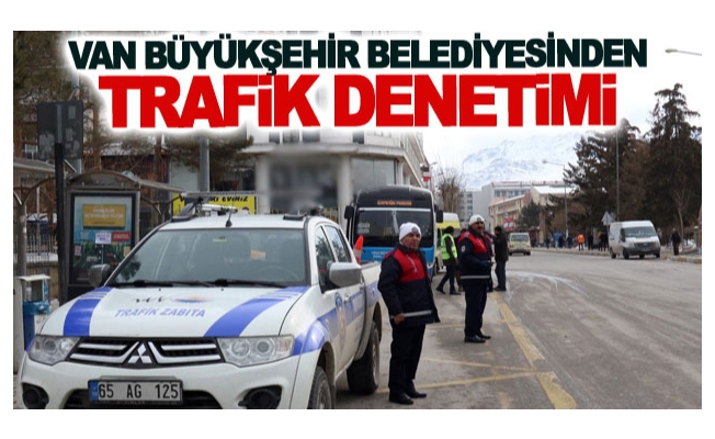 Büyükşehir’den trafik denetimi