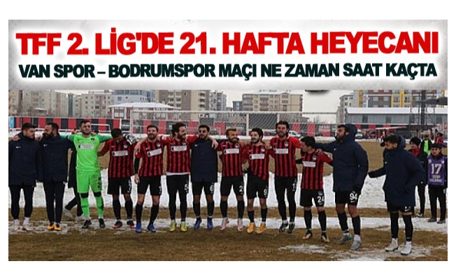 TFF 2. Lig'de 21. hafta heyecanı