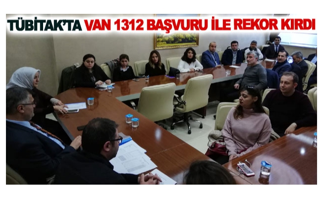 Tübitak’ta Van 1312 başvuru ile rekor kırdı