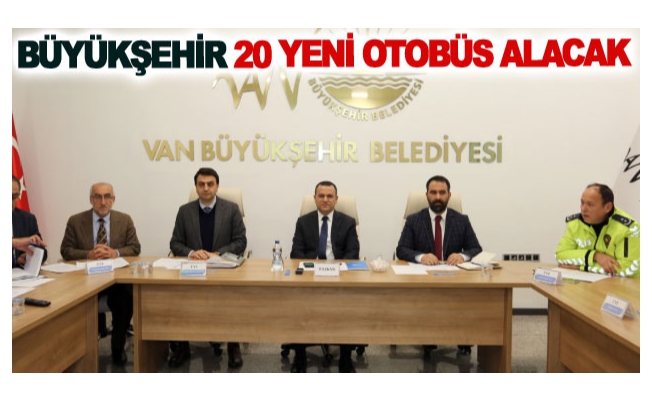 Büyükşehir 20 yeni otobüs alacak