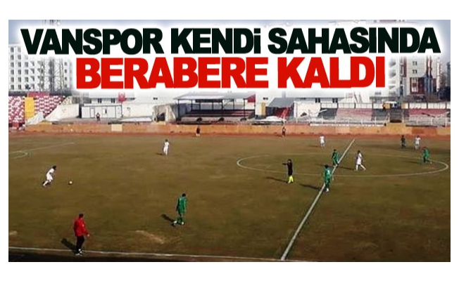 Van Spor FK: 1 - Etimesgut Belediyespor: 1