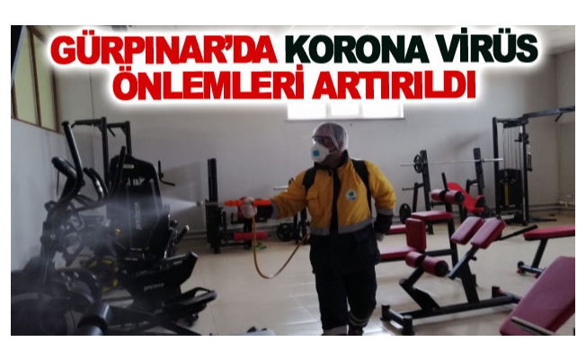 Gürpınar’da korona virüs önlemleri artırıldı