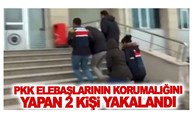 PKK elebaşlarının korumalığını yapan 2 kişi yakalandı